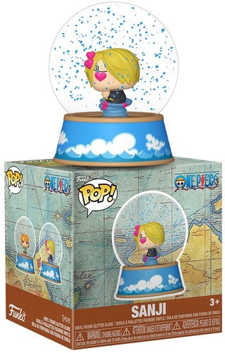 Funko Pop - One Piece Mini Glitter Globe - Sanji