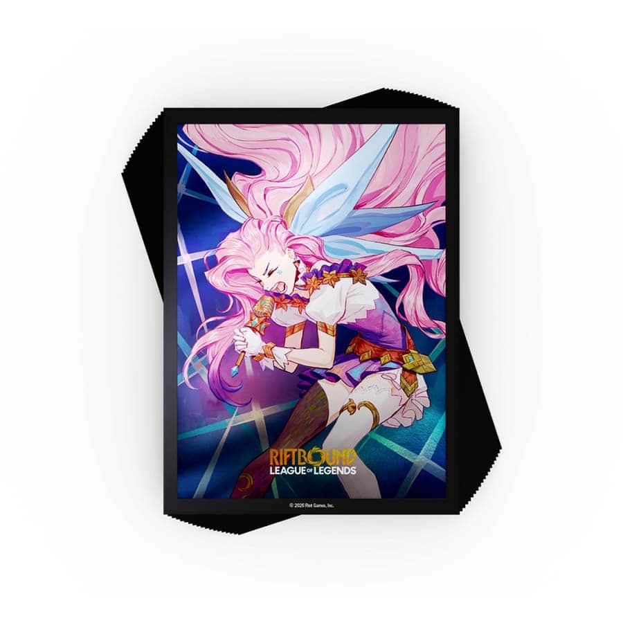Riftbound: Radiance League of Legends Card Sleeves - Seraphine, Starry-Eyed Songstress (100)