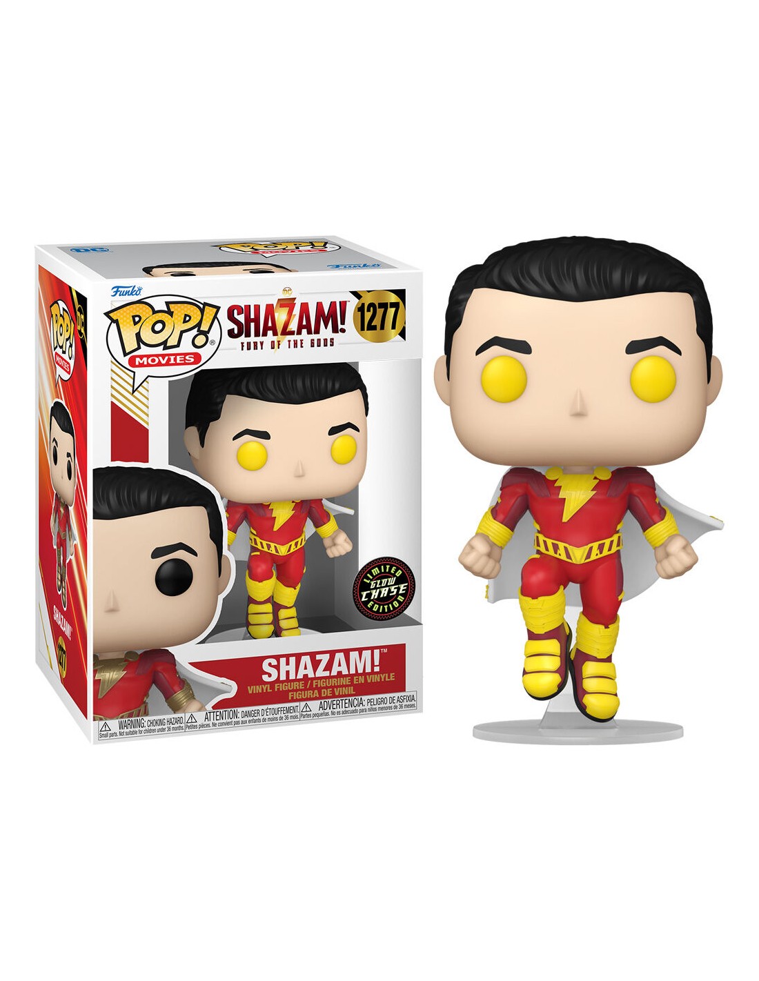Funko Pop - Shazam! Fury of The Gods Vinyl Figure - Shazam 1277 (Chase)