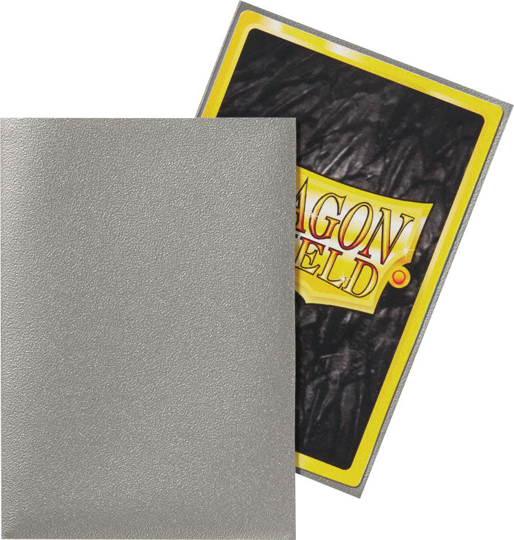 Dragon Shield Standard Card Sleeves - Matte Silver (100 count)