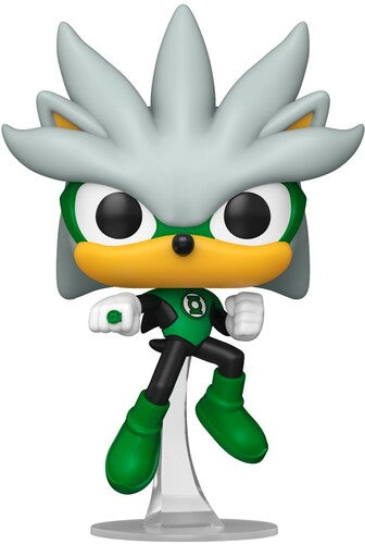 Funko Pop - DC x Sonic Vinyl Figure - Silver as The Green Lantern 592