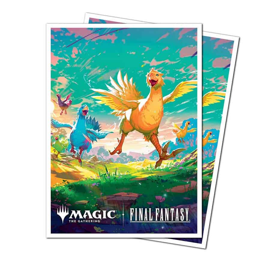 Magic The Gathering APEX Deck Protector Sleeves Final Fantasy Chocobo (105)