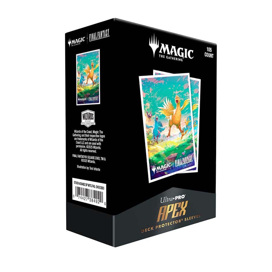 Magic The Gathering APEX Deck Protector Sleeves Final Fantasy Chocobo (105)