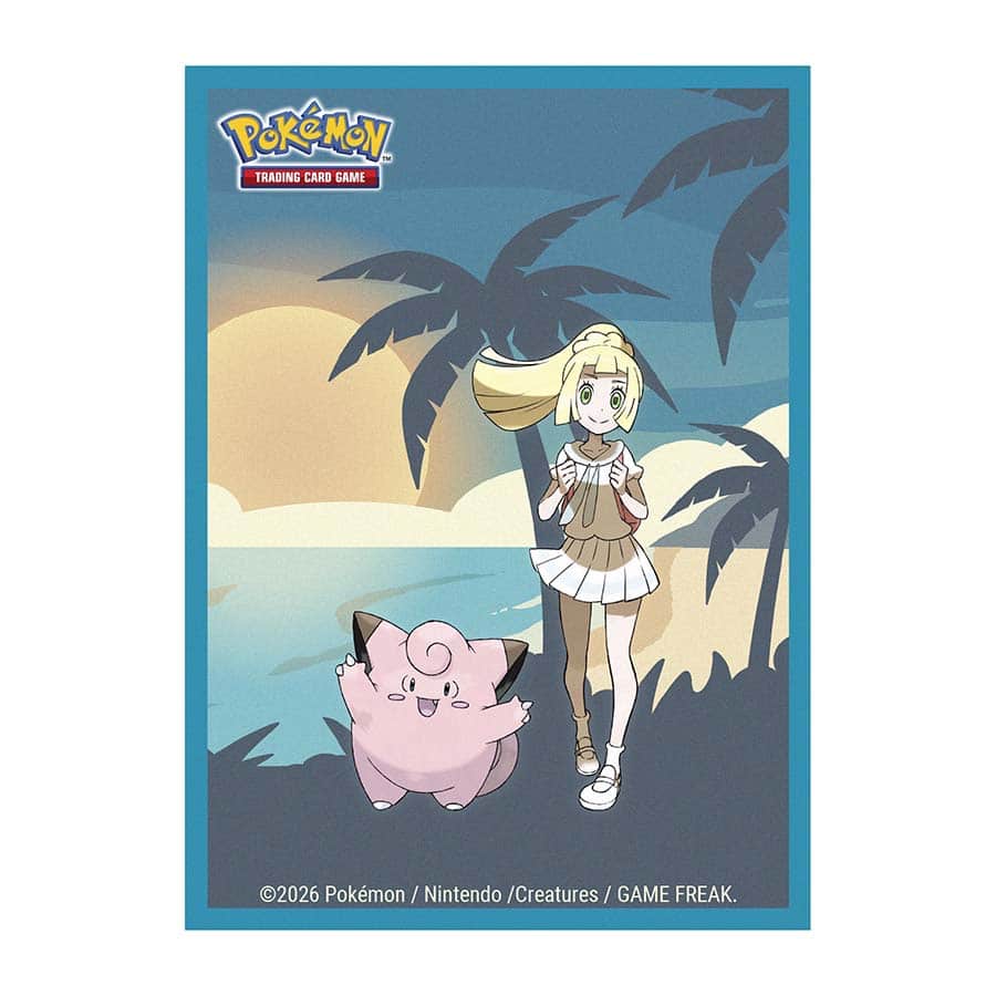 Pokemon Ultra Pro Deck Protector Sleeves Lillie & Clefairy (65)