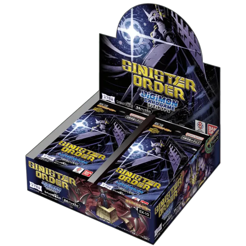 Digimon TCG Booster Box - Sinister Order EX10 (24 Packs)
