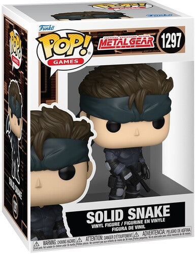 Funko Pop - Metal Gear Solid Vinyl Figure - Solid Snake 1297