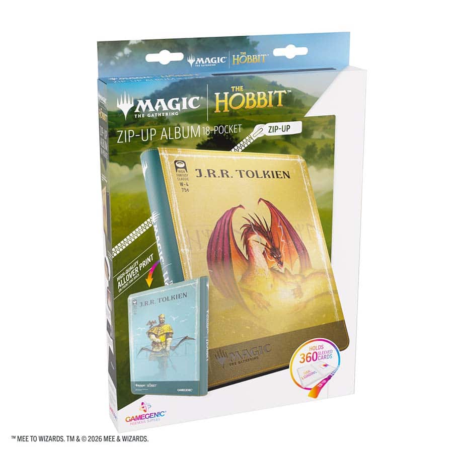 Gamegenic Zip-Up Album 18 Pkt MTG The Hobbit: Gleaming Splendor & The King Of Dale
