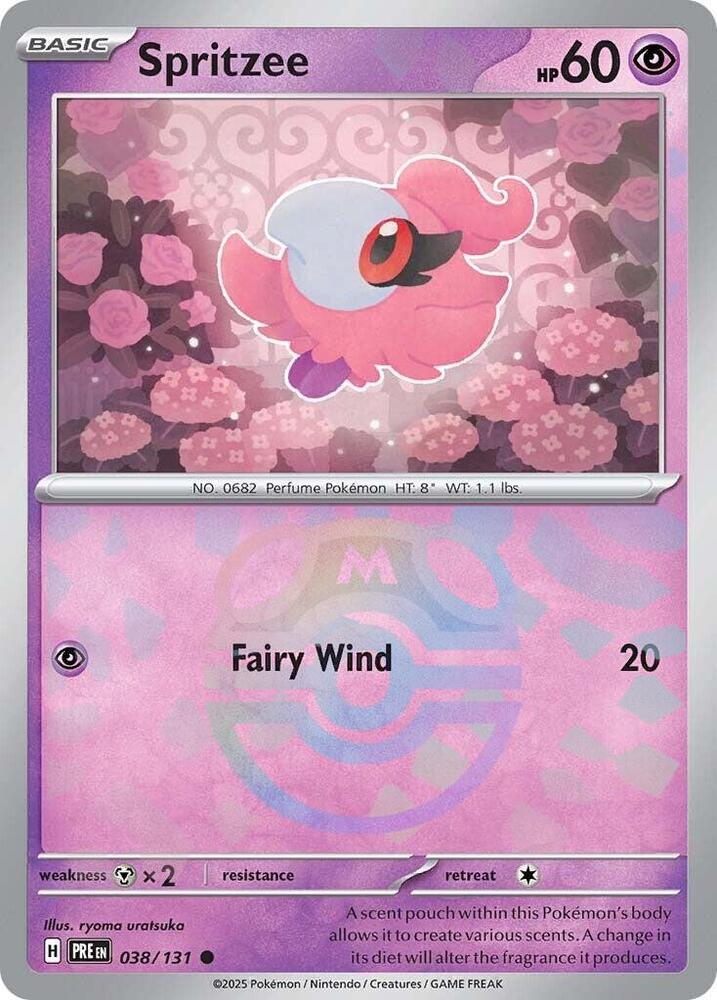 Scarlet & Violet: Prismatic Evolutions MASTER BALL Holo