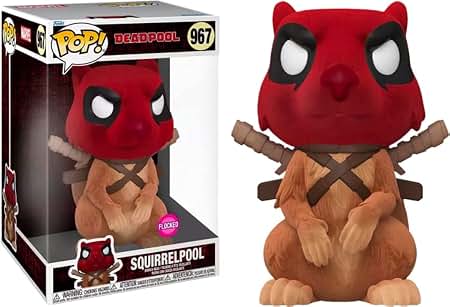 Funko Pop - Marvel Vinyl Figure - Squirrelpool Flocked 967 Gamestop 10 Inch