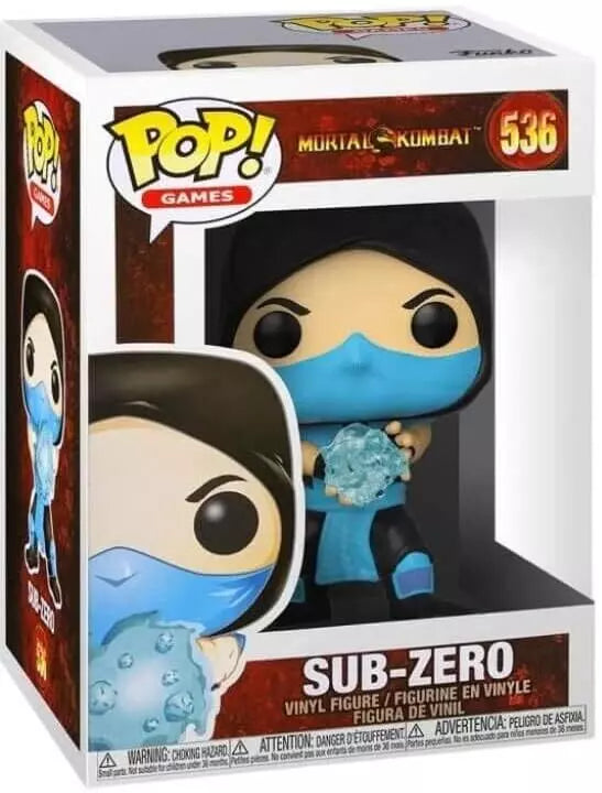 Funko Pop - Mortal Kombat Vinyl Figure - Sub-Zero 536