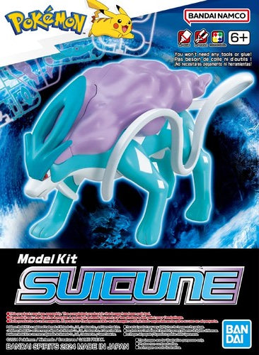Pokemon - Pokepla Bandai Quick Model Kit - Suicune