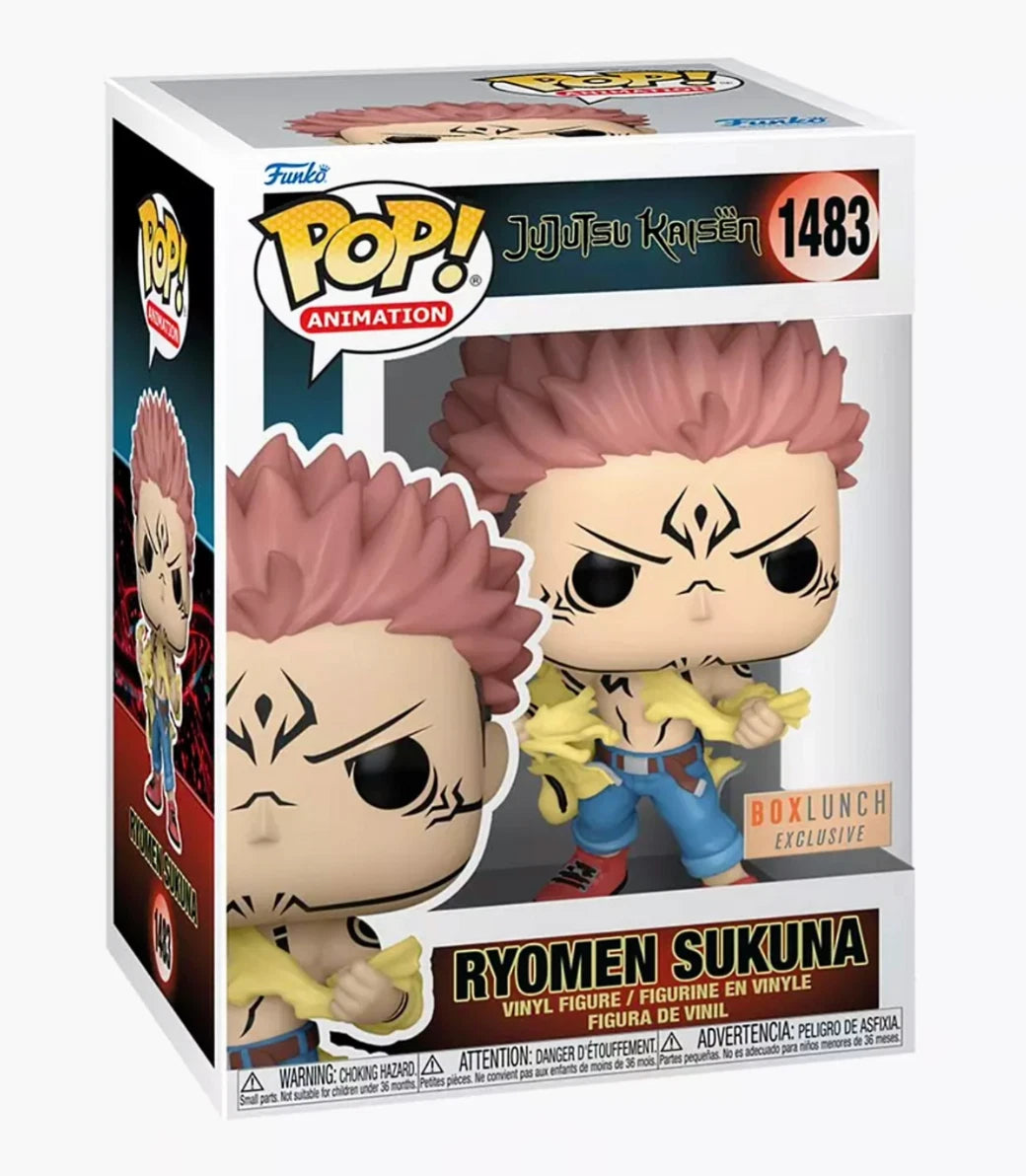Funko Pop - JJK Vinyl Figure - Ryomen Sukuna 1483 Boxlunch Exc.