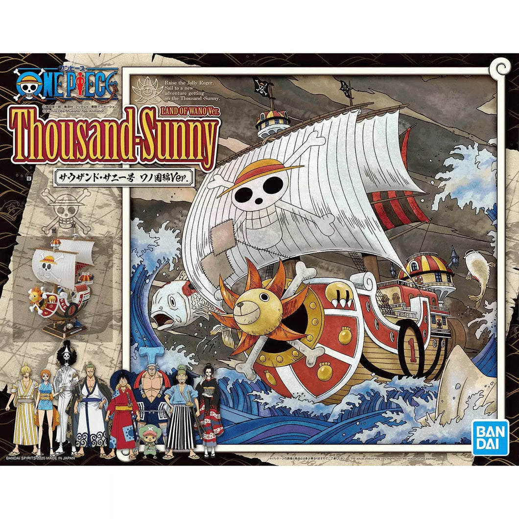 Model Kit - One Piece Bandai Sailing Ship Collection - Thousand Sunny Land of Wano