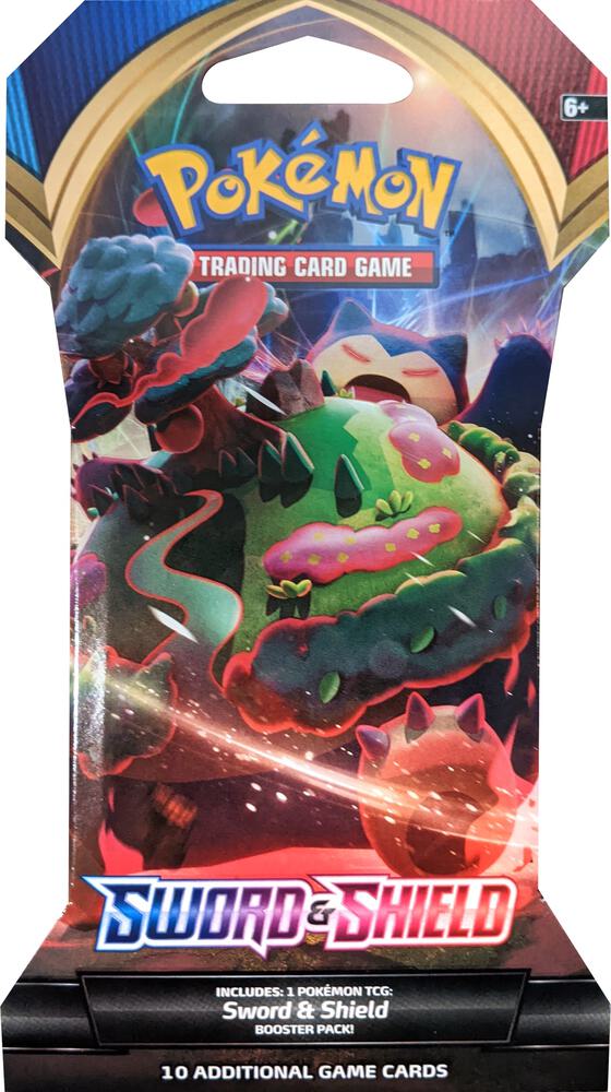 Pokemon Sleeved Booster Pack - Sword & Shield: Base