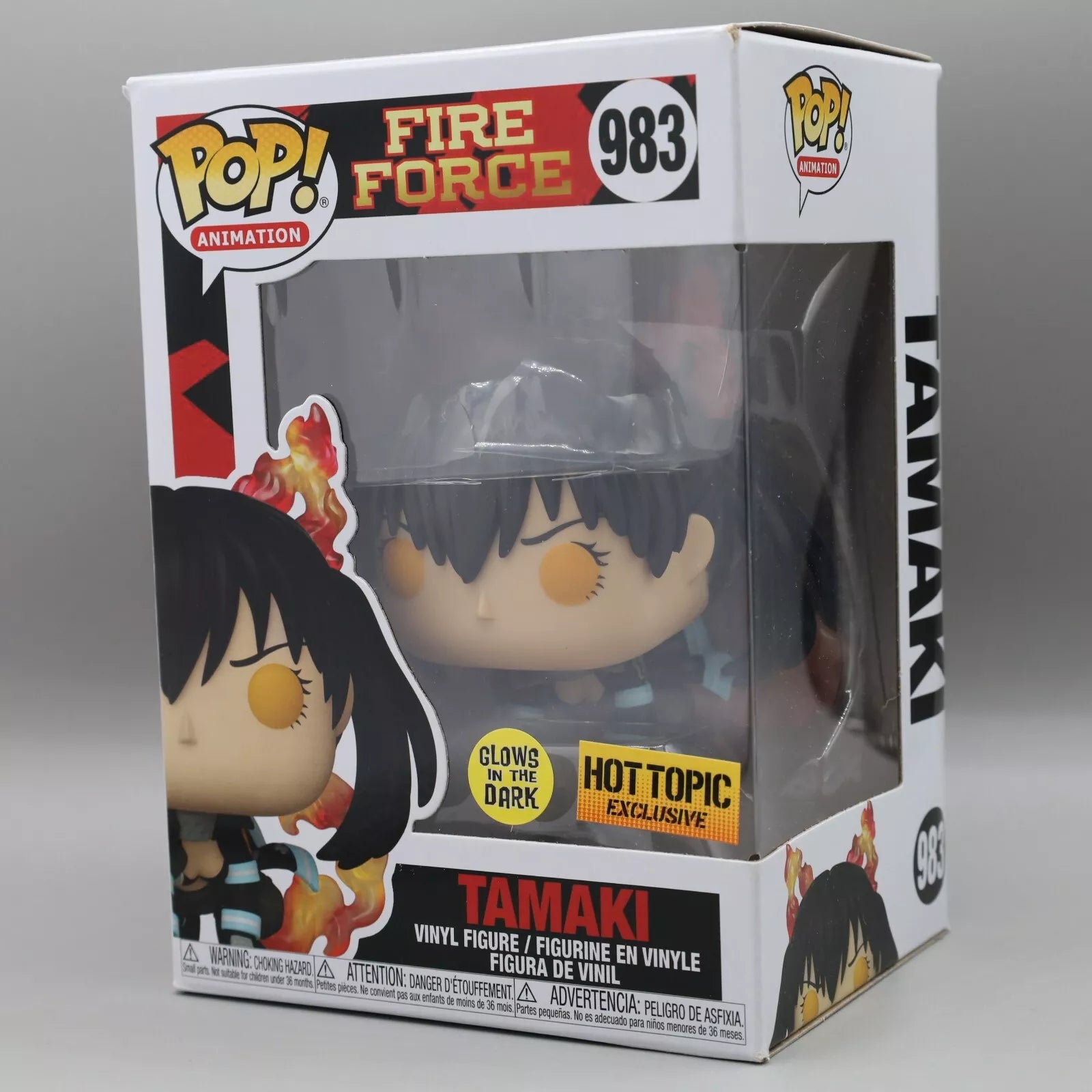 Funko Pop - Fire Force Vinyl Figure - Tamaki Glow 983 Hot Topic