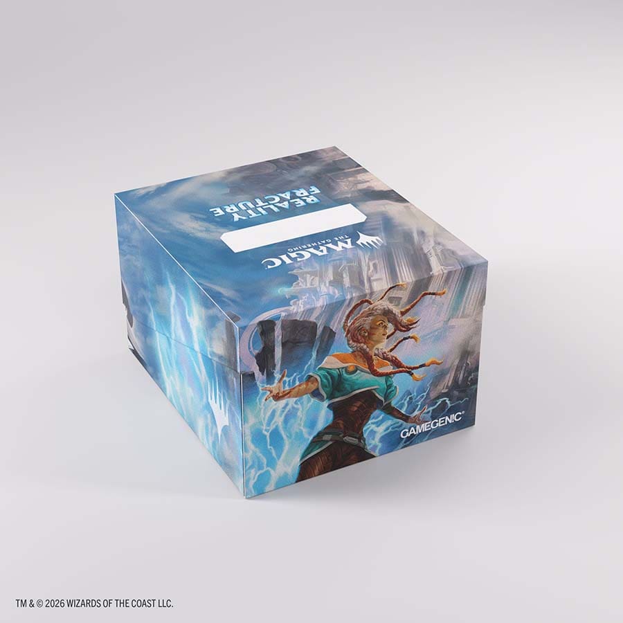 Deck Box: GameGenic Deck Box: Soft Crate 100+ XL Sideloading Reality Fracture: Tam Beleren, Conflicted/Jace, Building Reality
