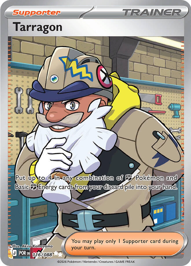 Tarragon - 116/088 Perfect Order Full Art Trainer - NM/MINT