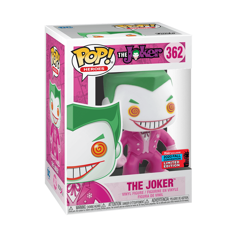 Funko Pop -  The Joker Vinyl Figure - The Joker 362 2020 Fall Convention