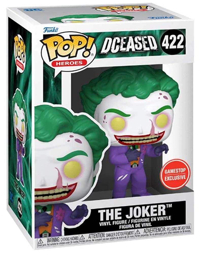 Funko Pop - DC Vinyl Figure - The Joker 422 Gamestop