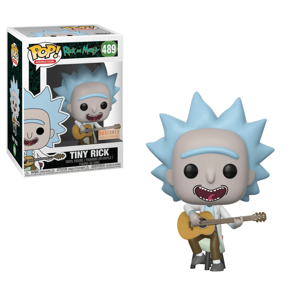 Funko Pop - Rick & Morty Vinyl Figure - Tiny Rick 489 BL Exc.