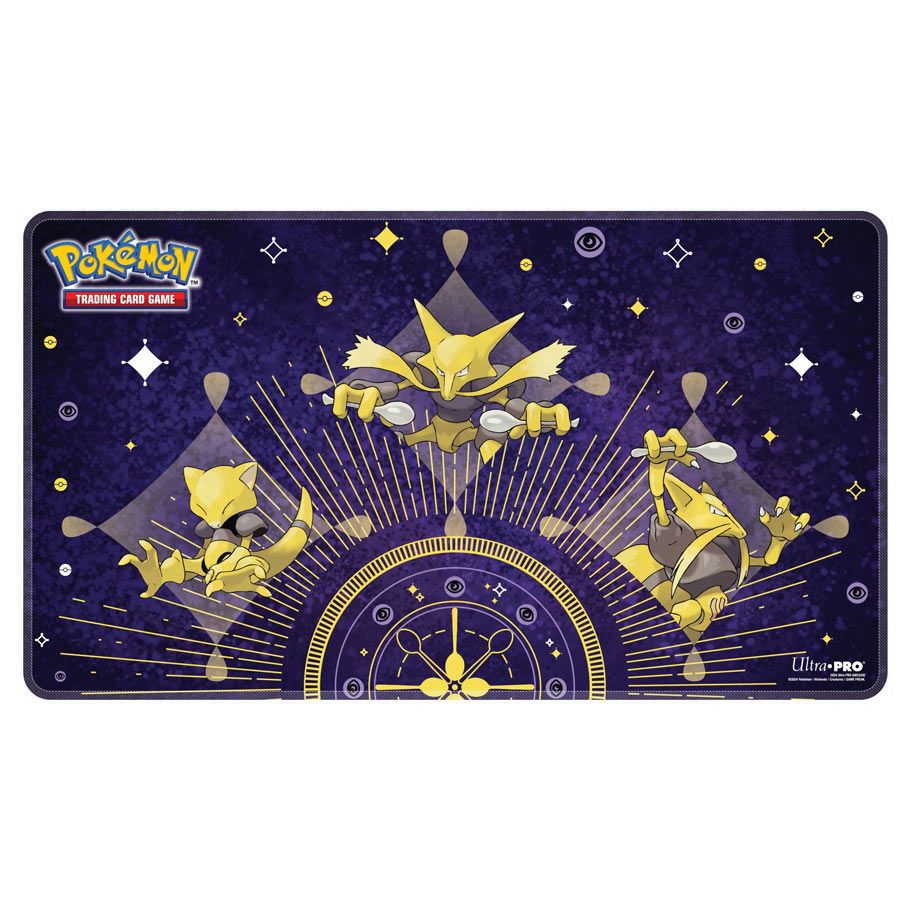 Pokemon Stitched Playmat - Ultra PRO - Abra Kadabra Alakazam