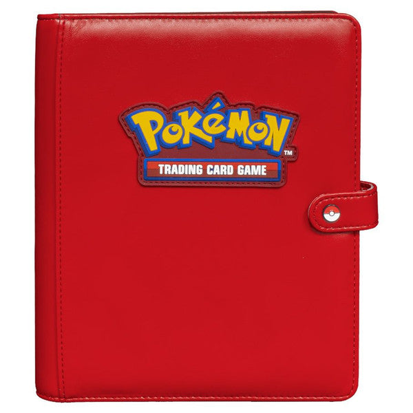 Pokemon PREMIUM Snap Binder - Ultra PRO 4 Pocket - Red