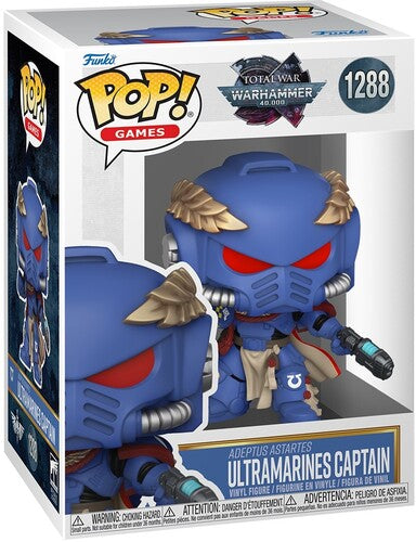 Funko Pop - Warhammer 40k Vinyl Figure - Ultramarines Captain 1288