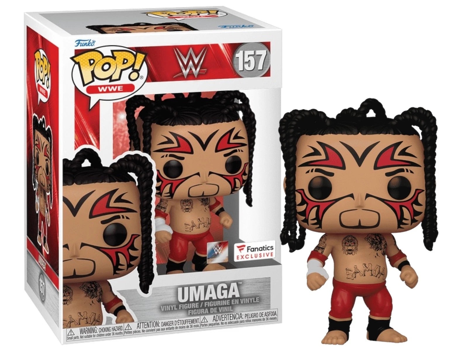 Funko Pop - WWE Vinyl Figure - Umaga 157 Fanatics Exc.