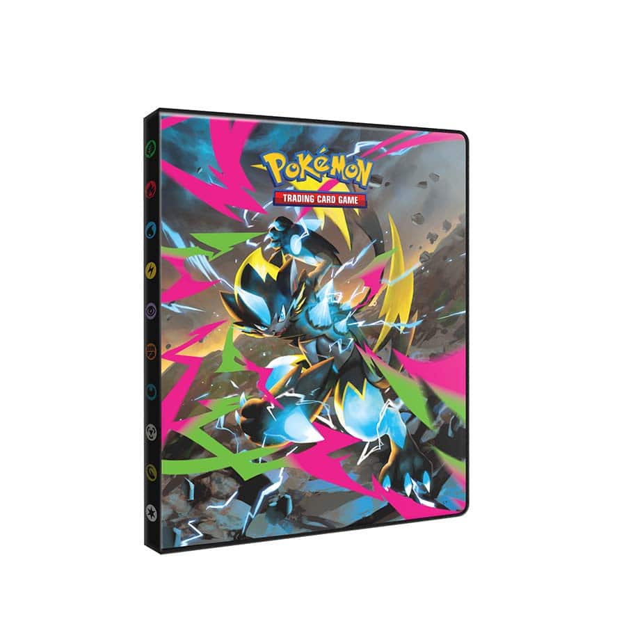 Pokemon Ultra Pro 4 Pocket Portfolio Binder - Mega Evolution: Pitch Black - Mega Darkrai & Chandelure