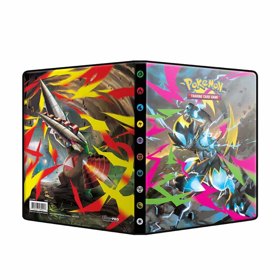 Pokemon Ultra Pro 4 Pocket Portfolio Binder - Mega Evolution: Pitch Black - Mega Darkrai & Chandelure
