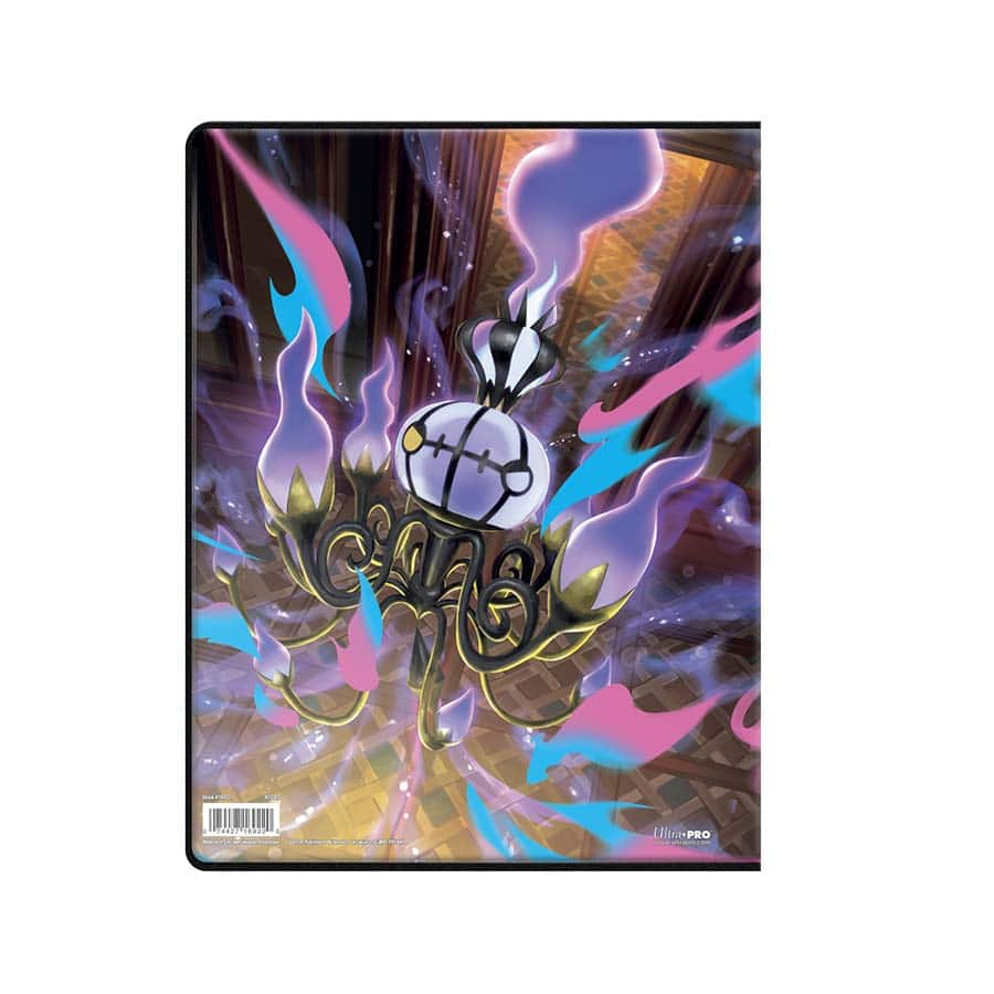 Pokemon Ultra Pro 9 Pocket Portfolio Binder - Mega Evolution: Pitch Black - Mega Darkrai & Chandelure
