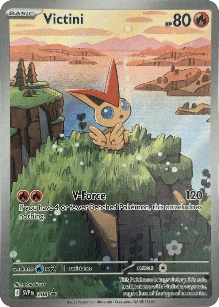 Victini  - SVP208 Black Star Promo Pokemon - NM/MINT