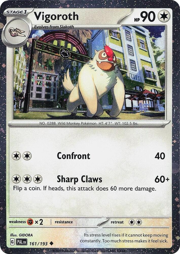 Vigoroth - 161/193 Cosmos Holo PROMO Pokemon - NM/MINT