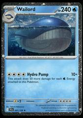 Wailord - 041/159 Journey Together Cosmos Holo PROMO Pokemon - NM/MINT