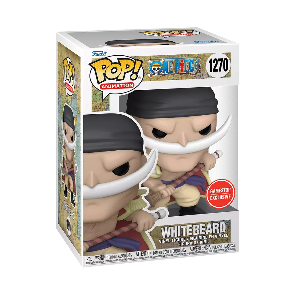 Funko Pop - One Piece Vinyl Figure - Whitebeard 1270 (Gamestop Exc)