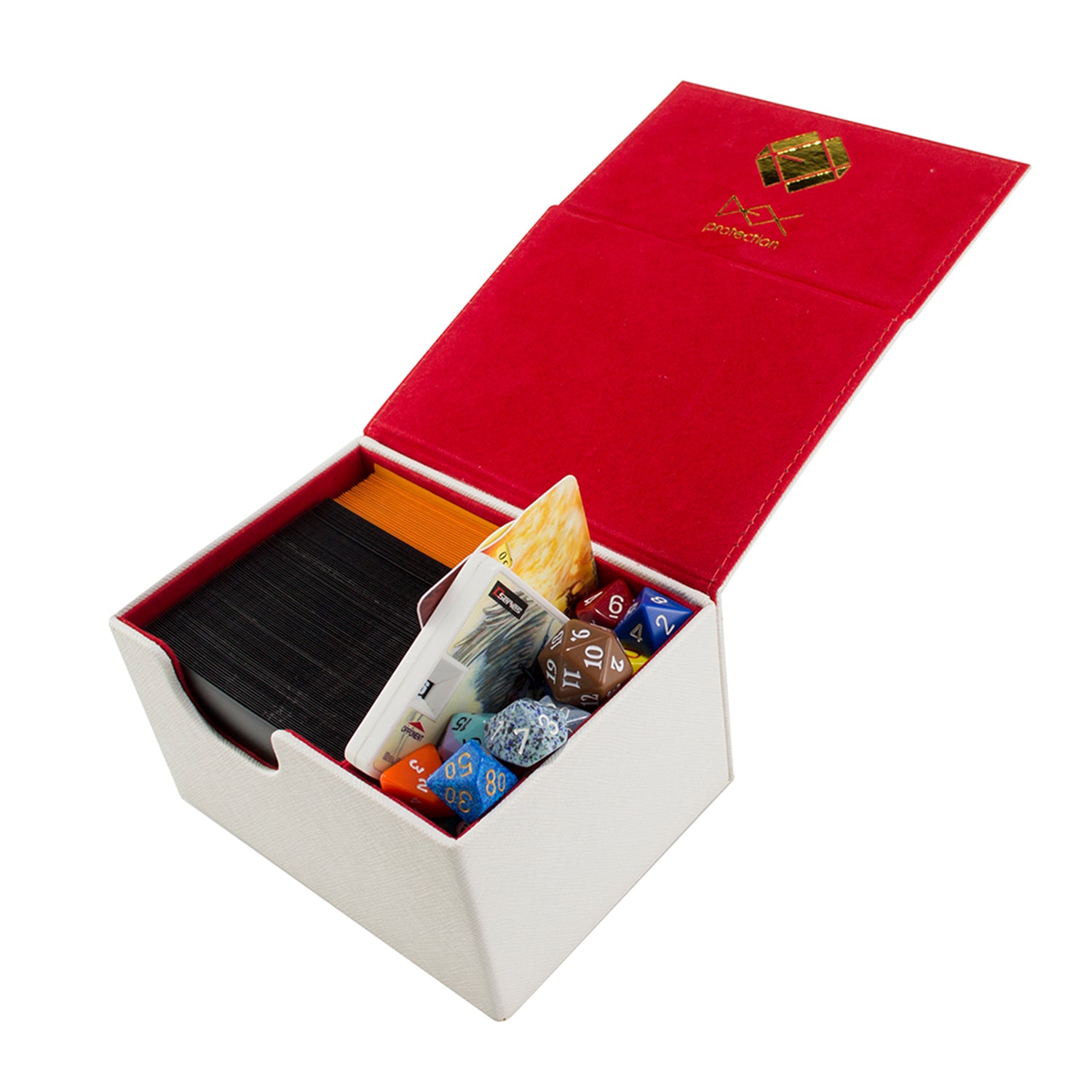 Deck Box - Dex Creation Line Magnetic - Medium: White