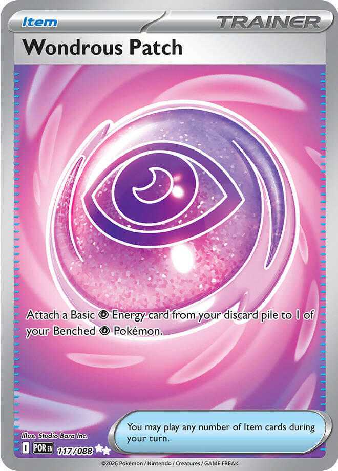 Wondrous Patch - 117/088 Perfect Order Full Art Trainer - NM/MINT