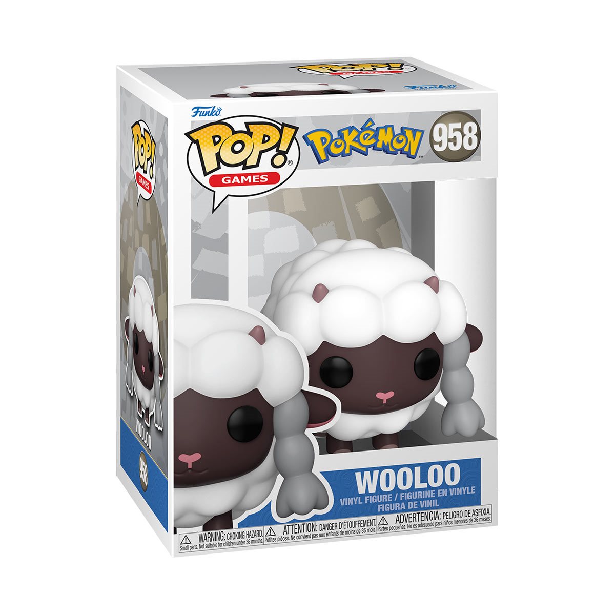 Funko Pop - Pokemon Vinyl Figure - Wooloo 958