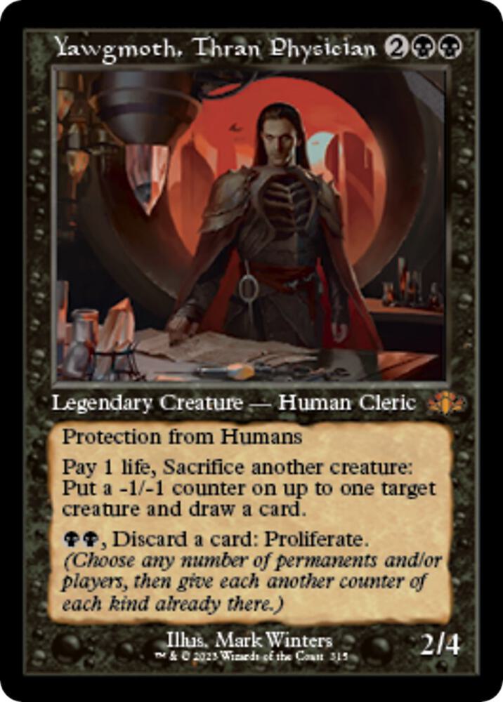Yawgmoth, Thran Physician - 315 Dominaria Remastered Retro Mythic Magic - NM