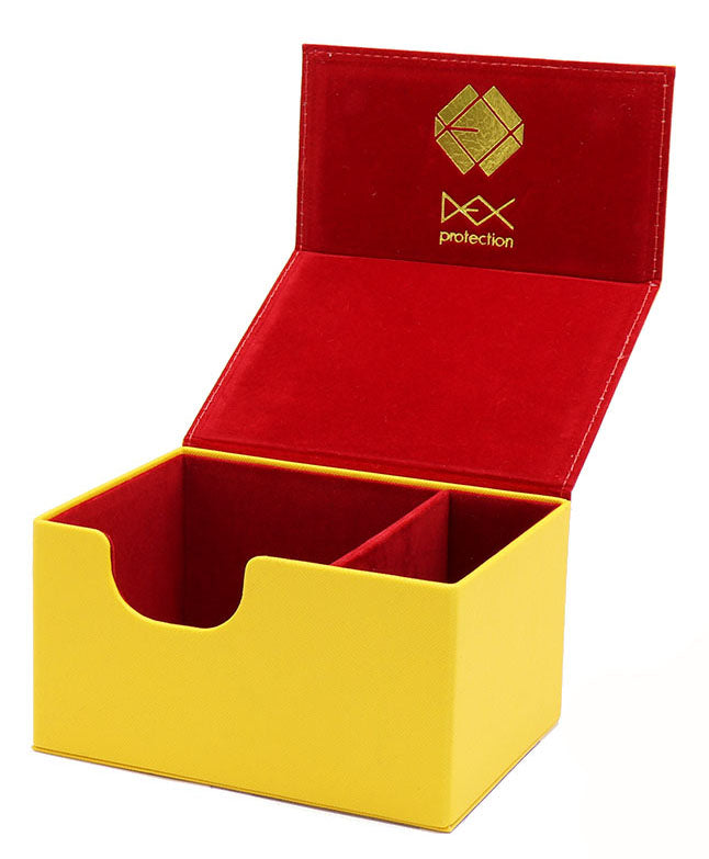 Deck Box - Dex Creation Line Magnetic - Medium: Yellow