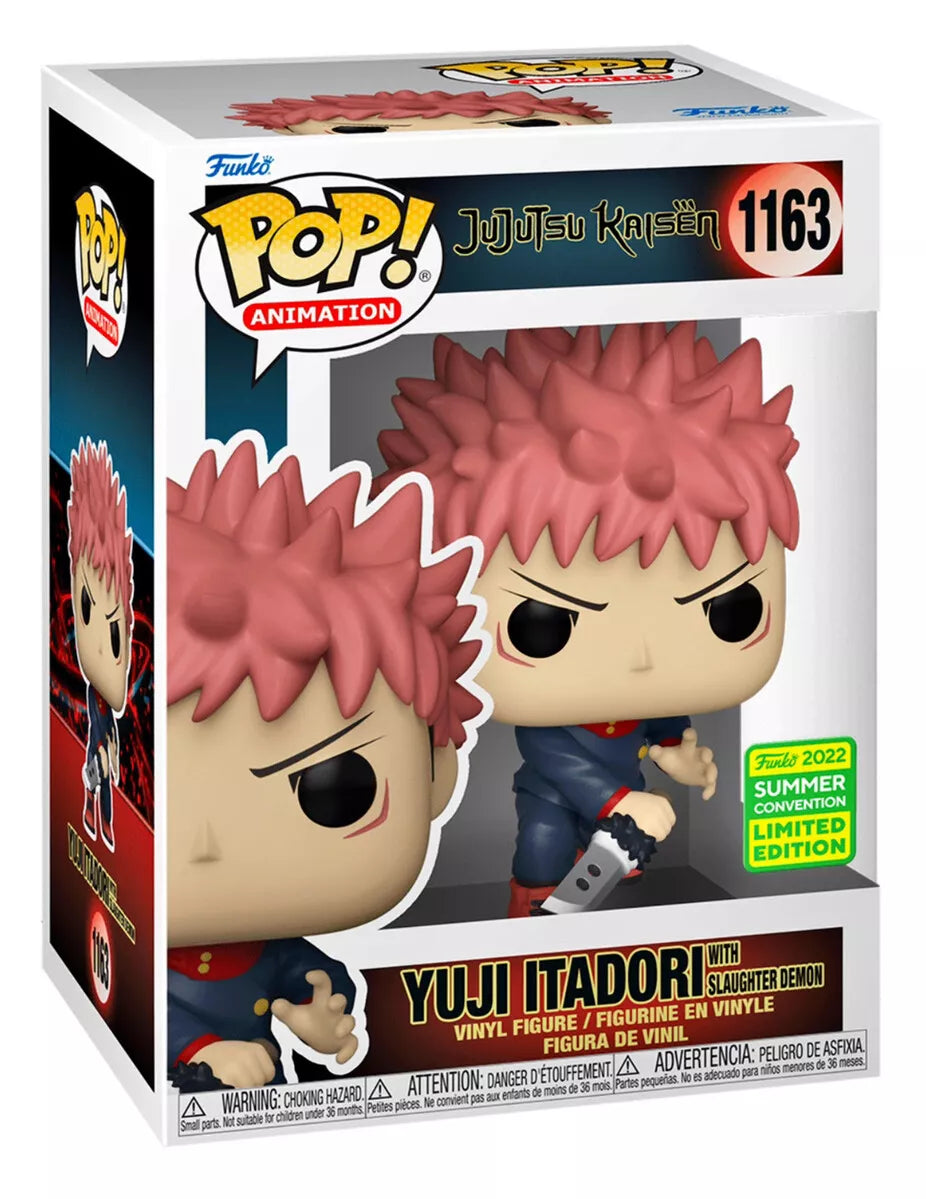 Funko Pop - Jujutsu Kaisen Vinyl Figure - Yuji Itadori With Slaughter Demon 1163 2022 Summer Convention