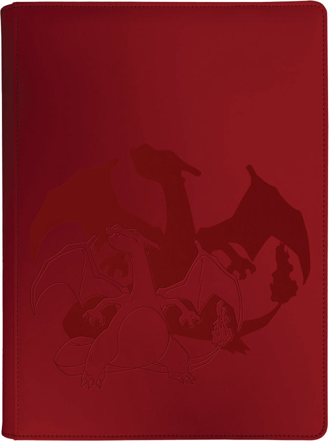 Pokemon PREMIUM Elite Binder - Ultra PRO Side Loading 9 Pocket - Charizard