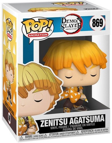 Funko Pop - Demon Slayer Vinyl Figure - Zenitsu Agatsuma 869