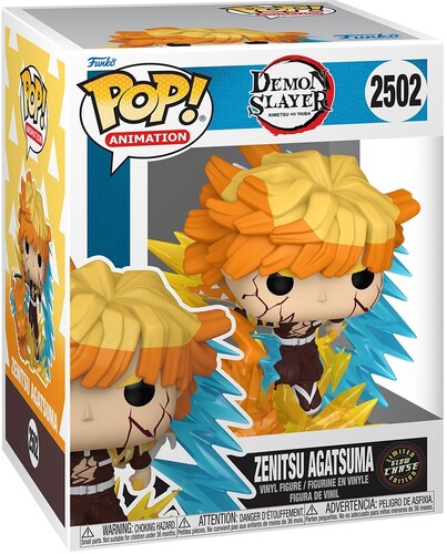 Funko Pop Premium - Demon Slayer Vinyl Figure - Zenitsu Agatsuma CHASE 2502