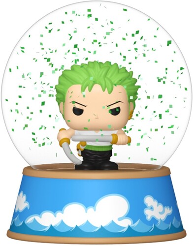 Funko Pop - One Piece Mini Glitter Globe - Roronoa Zoro