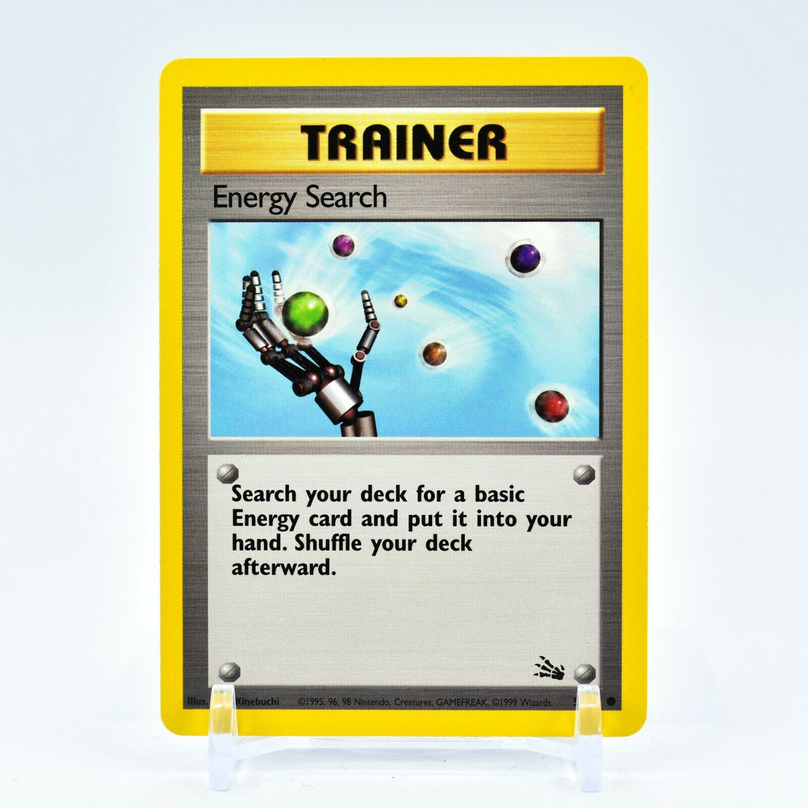 Energy Search - 59/62 Fossil Unlimited Common Trainer - NM