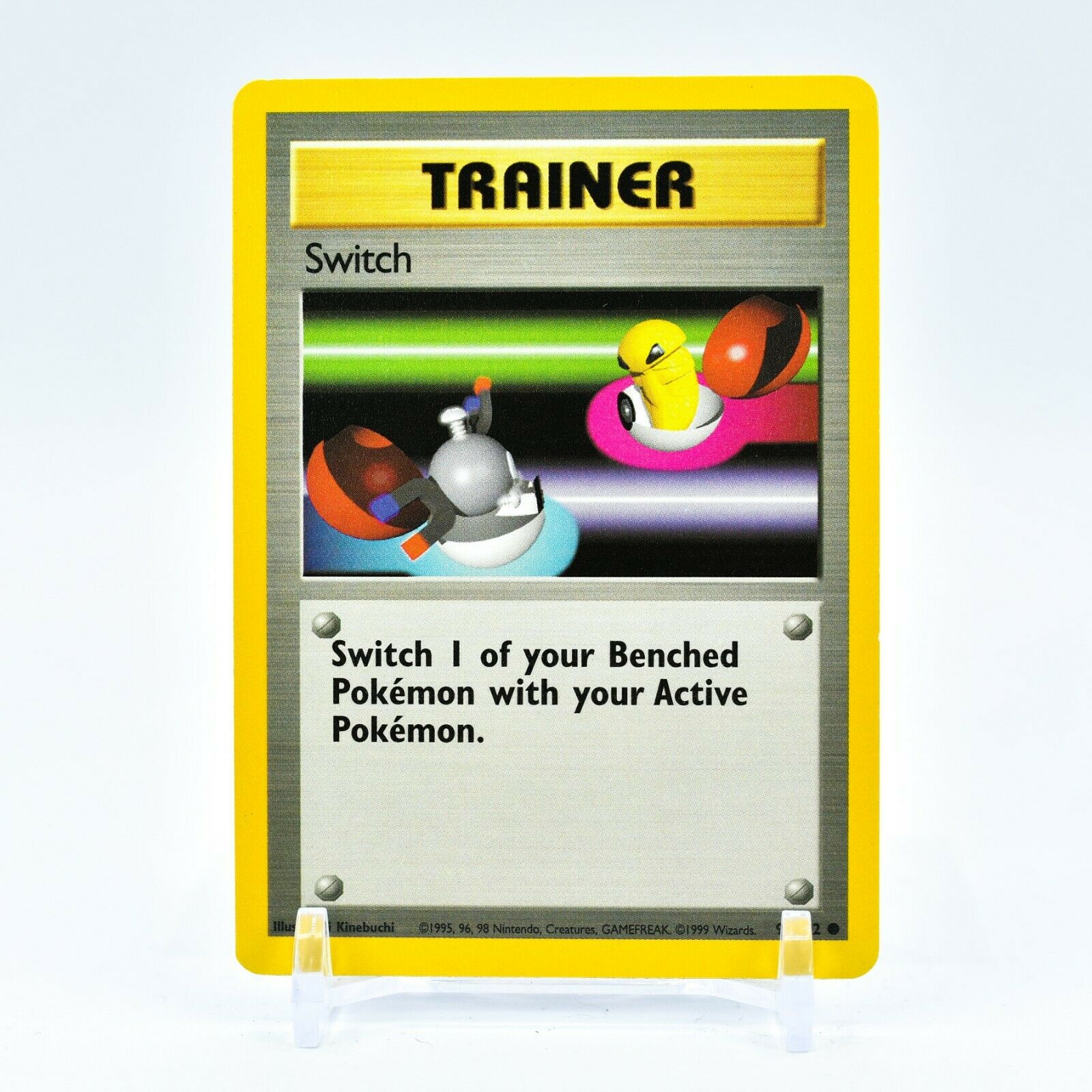 Switch - 95/102 Base Set Unlimited Common Trainer - NM