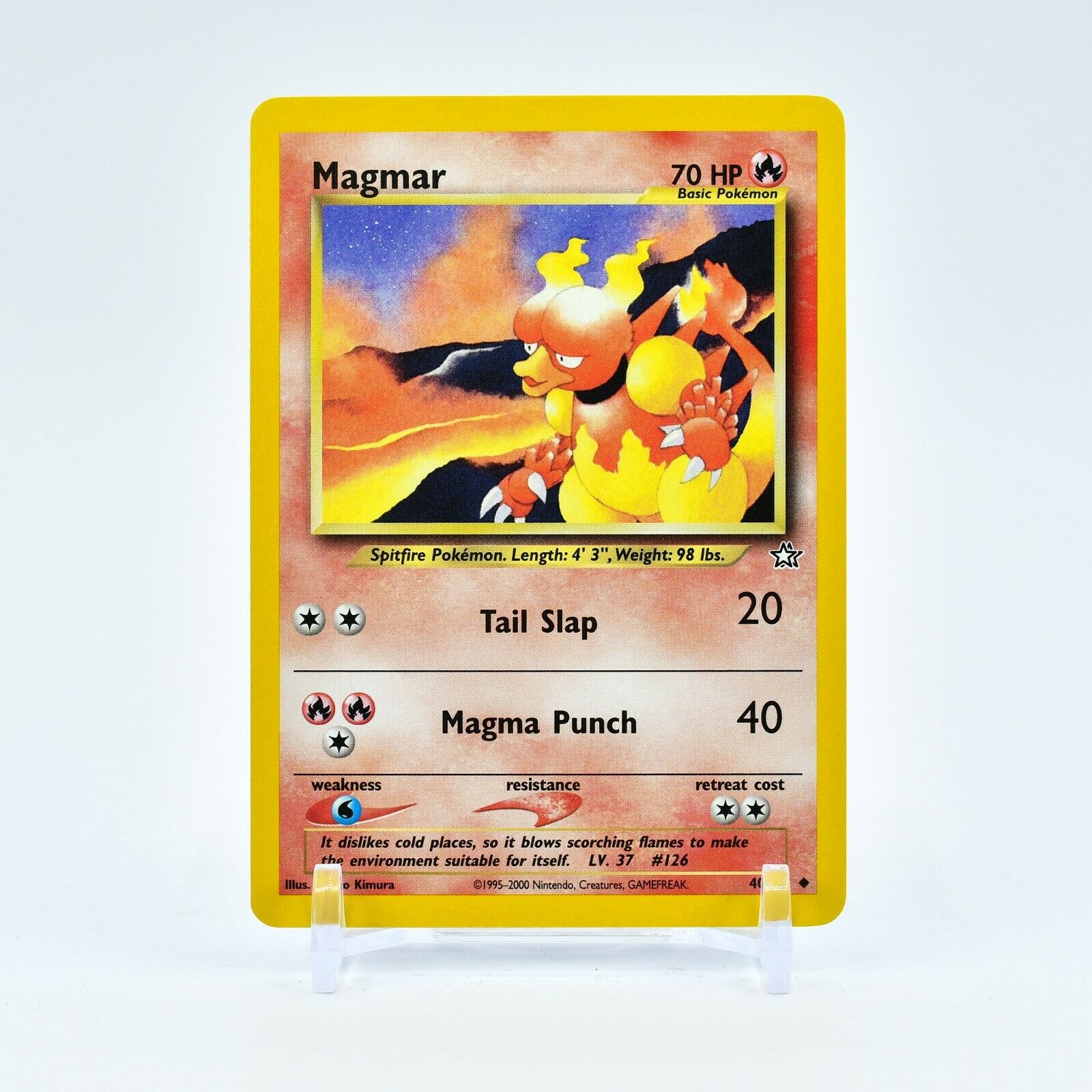 Magmar - 40/111 Neo Genesis Unlimited Uncommon Pokemon - NM