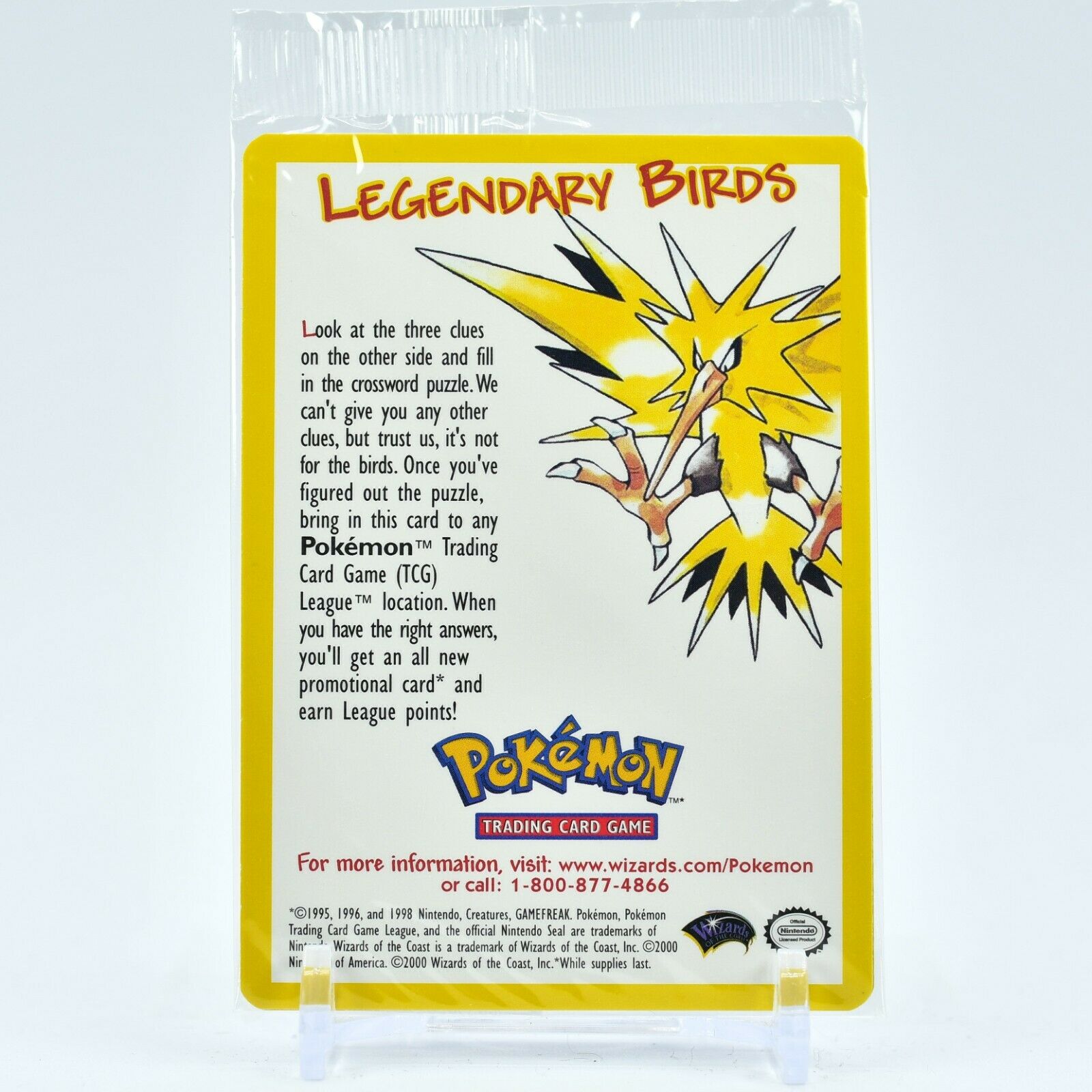 Legendary Birds - Vintage SEALED Black Star Promo - NM/MINT