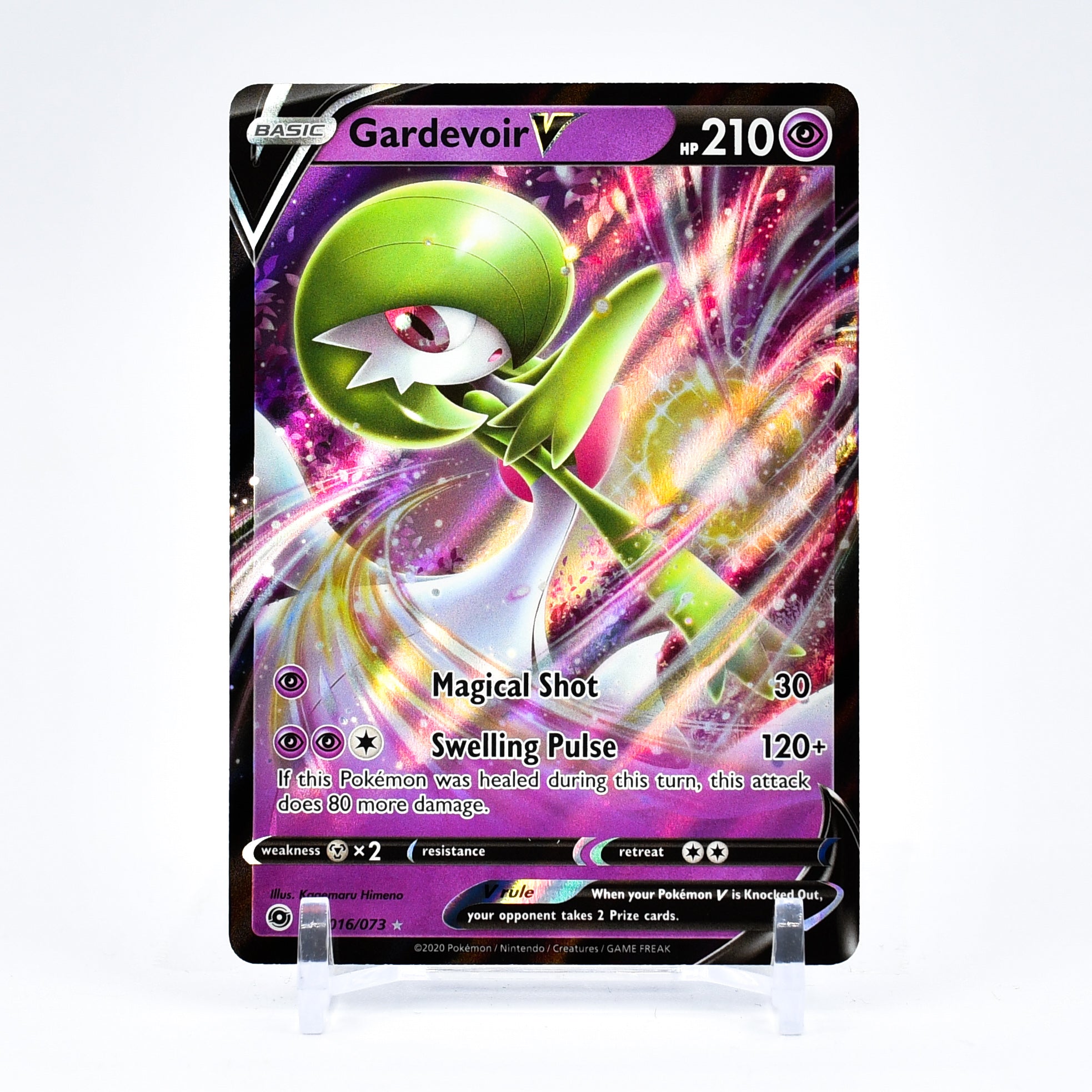 Gardevoir V - 016/073 Champion's Path Ultra Rare Pokemon - NM/MINT